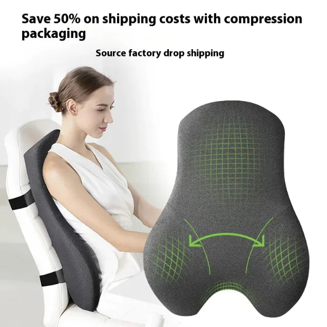 Memory Foam Lumbar Support Cushion